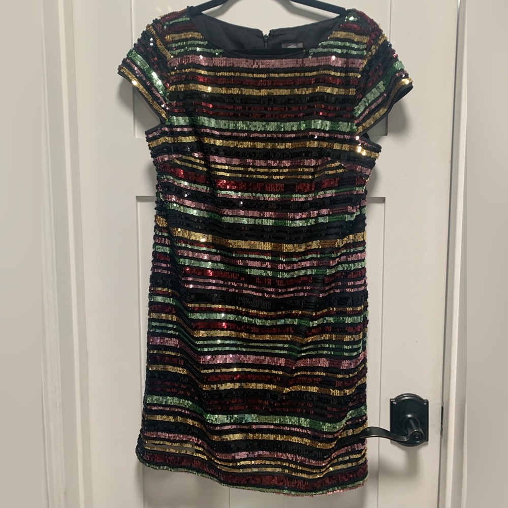 Vince Camuto S/M Sequin Party Dress